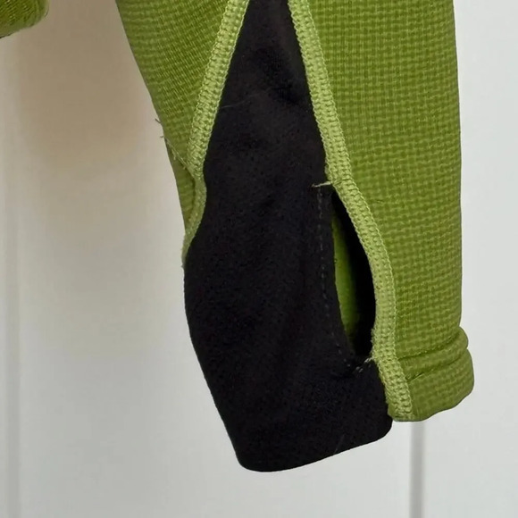 REI Ladro Polartec Hooded Full Zip Jacket Women's Size M Green - Picture 7 of 10